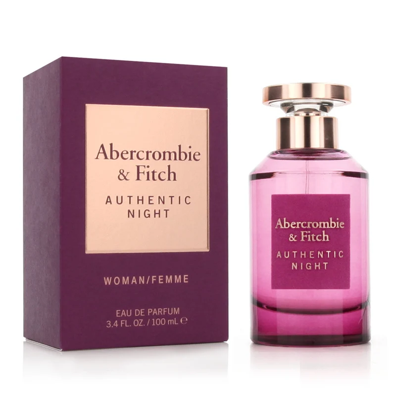 Profumo da donna Abercrombie & Fitch EDP Authentic Night Woman 100 ml