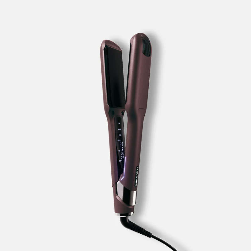 The Dark Burgundy Wide Iron Piastra