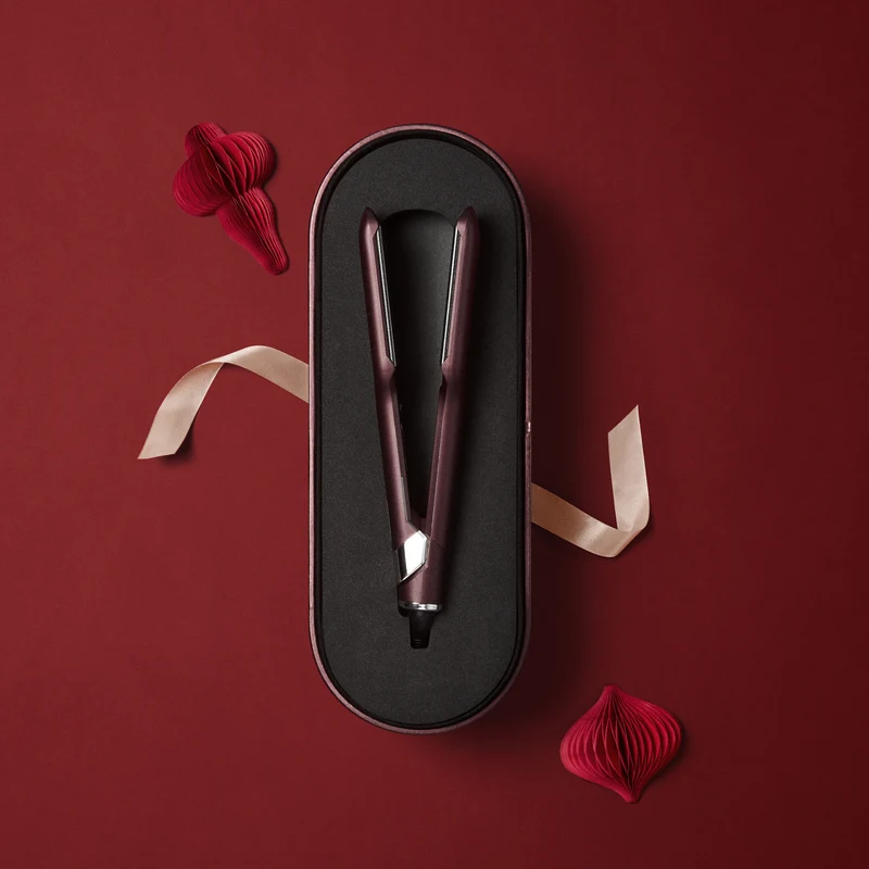 Luxury Dark Burgundy Wide Iron Piastra
