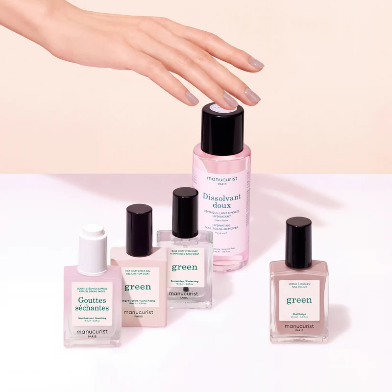 Kit vernis à ongles Green™ - Shell Beige