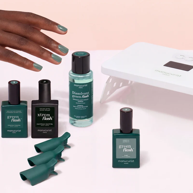 Kit vernis semi-permanent Xtrem Flash™ - Sauge