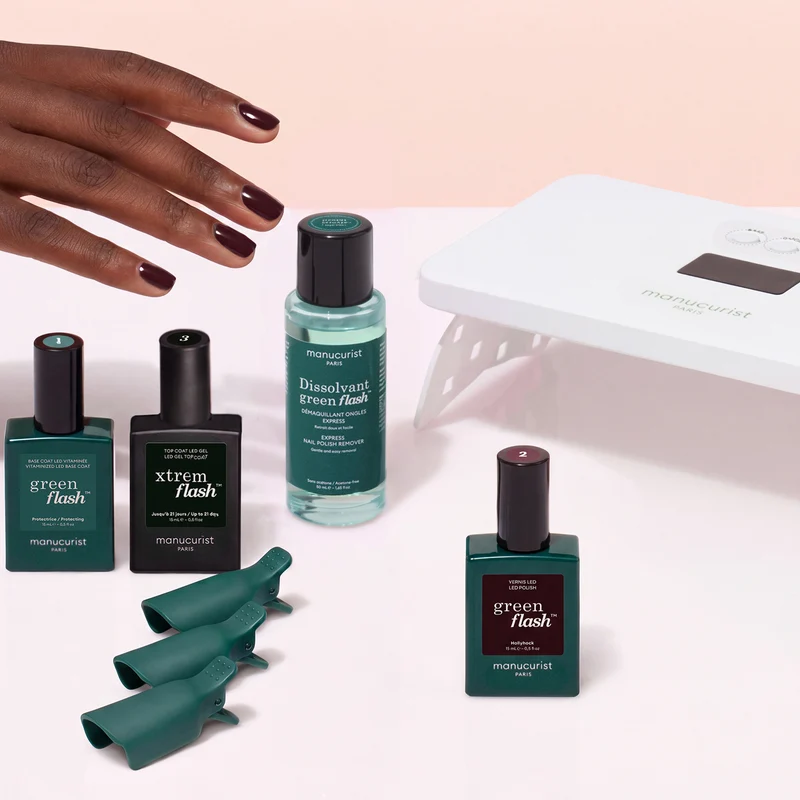 Kit vernis semi-permanent Xtrem Flash™ - Hollyhock