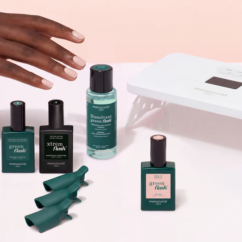Kit vernis semi-permanent Xtrem Flash™ - Pale Rose