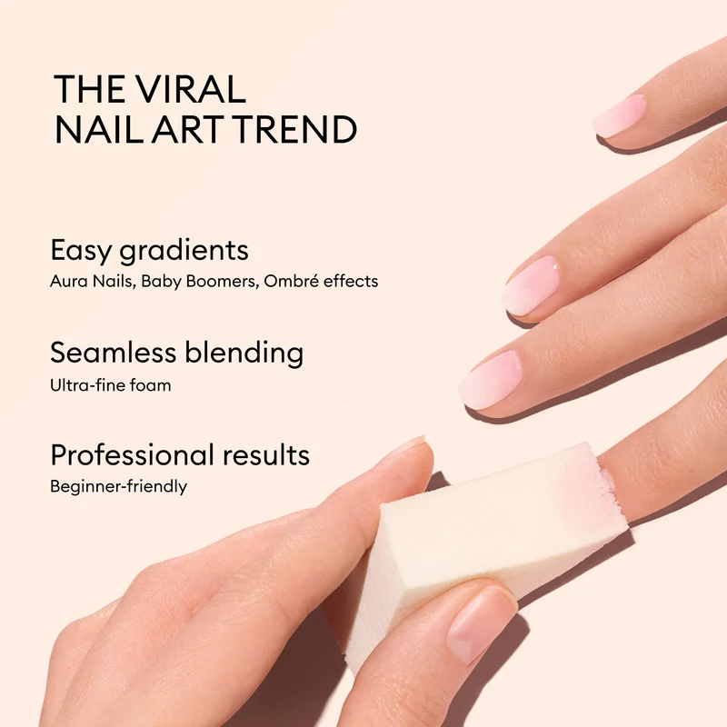 Éponges Nail Art - x4