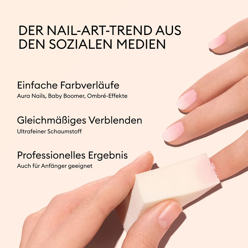 Éponges Nail Art - x4
