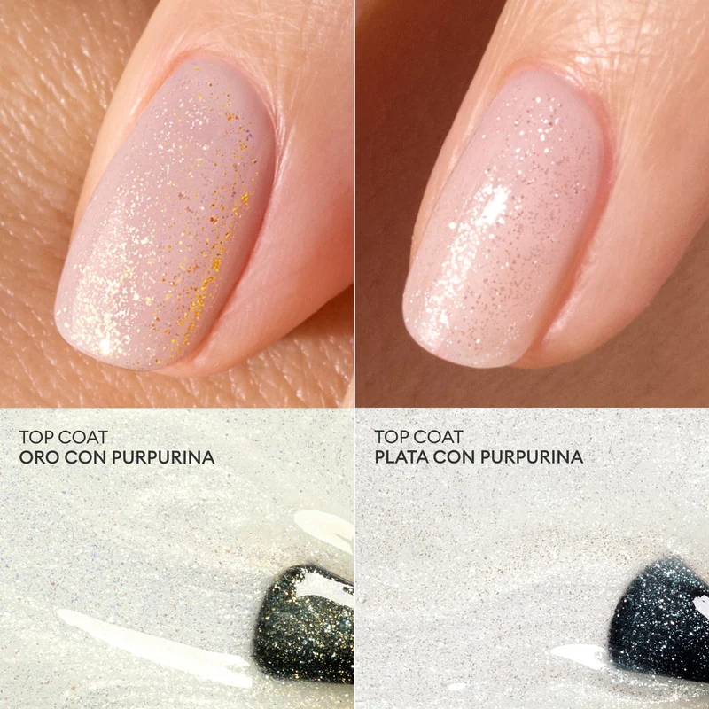 Top Coat Pailleté