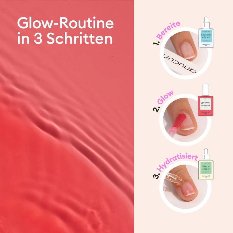 Glow Manucure Set - Active™ Glow Raspberry
