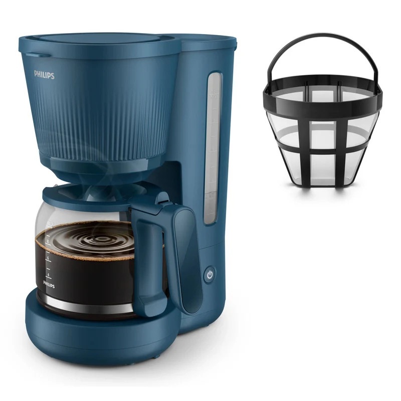 Macchina per caffè americano Philips HD7411/70 Blu 1,3 L