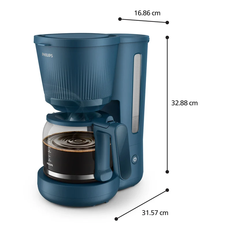 Macchina per caffè americano Philips HD7411/70 Blu 1,3 L