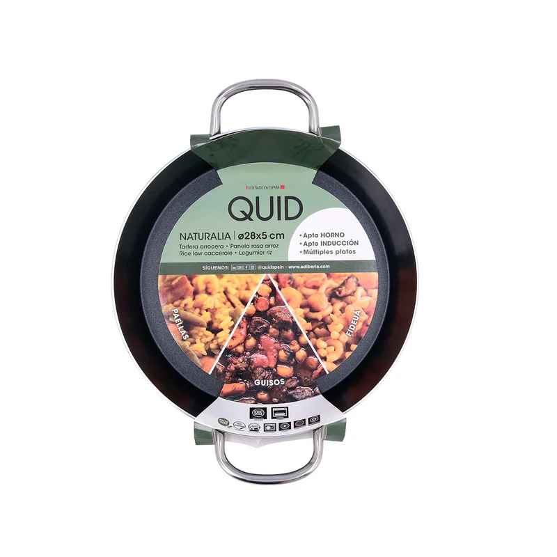 Cuociriso Quid Naturalia Verde 28 x 5 cm