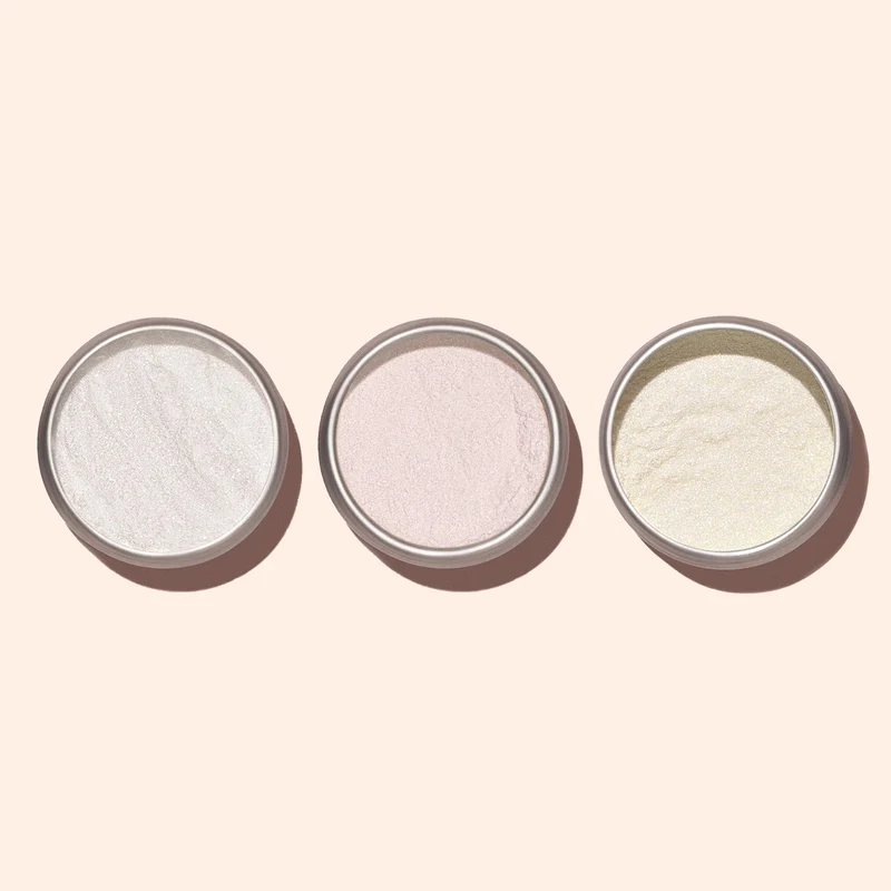 Poudre White Glazed Effect