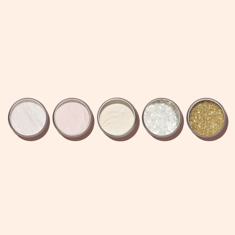 Poudre White Glazed Effect