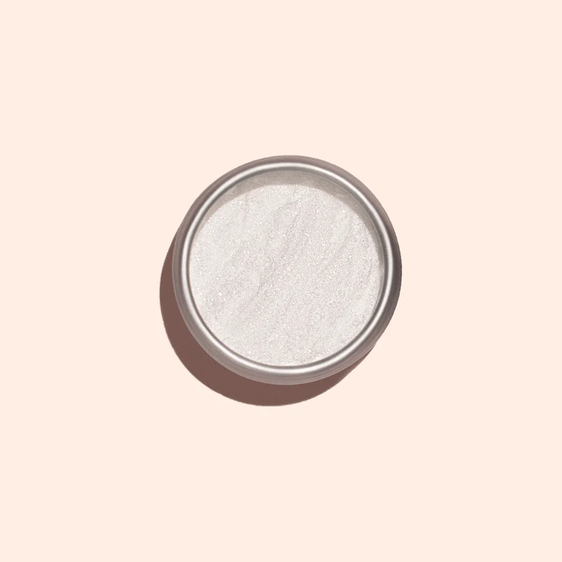 Poudre White Glazed Effect