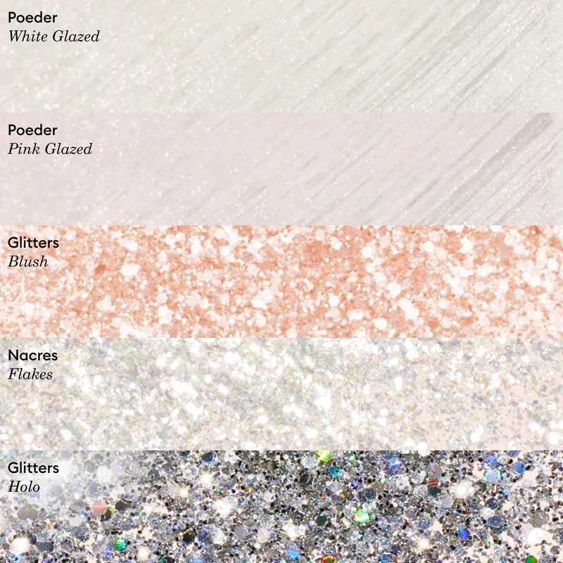Paillettes biodégradables Blush