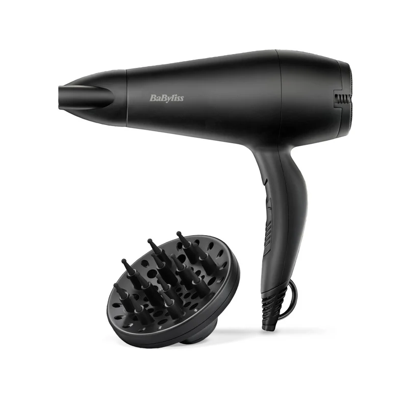 Asciugacapelli Babyliss D215DE Nero 2000 W