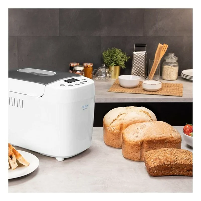 Macchina per il pane Cecotec Bread&Co 1500 PerfectCook 850 W 1,5 Kg Bianco