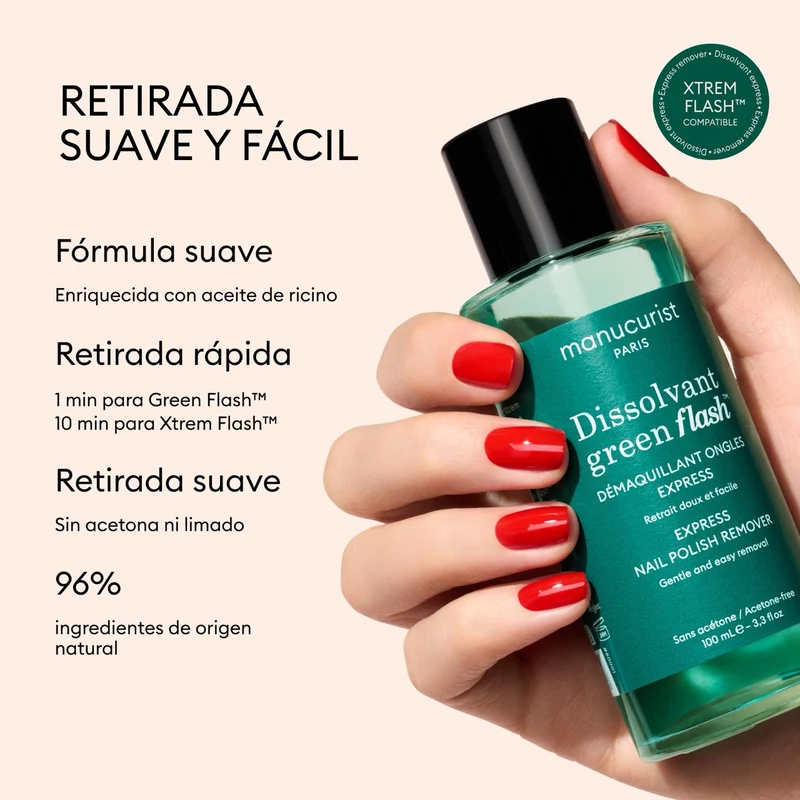 Dissolvant Doux Green Flash™