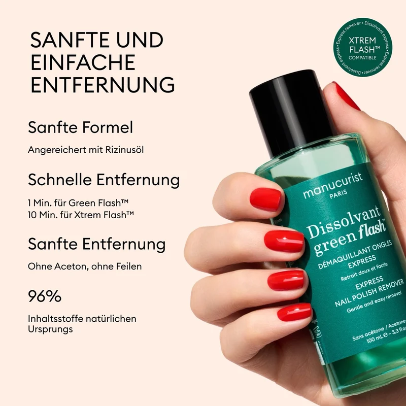 Dissolvant Doux Green Flash™