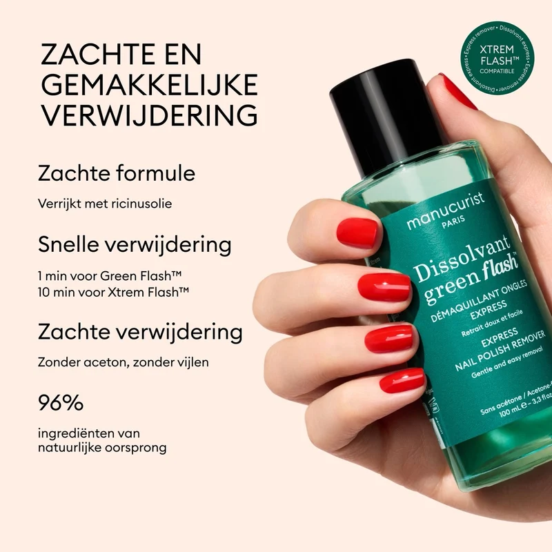 Dissolvant Doux Green Flash™