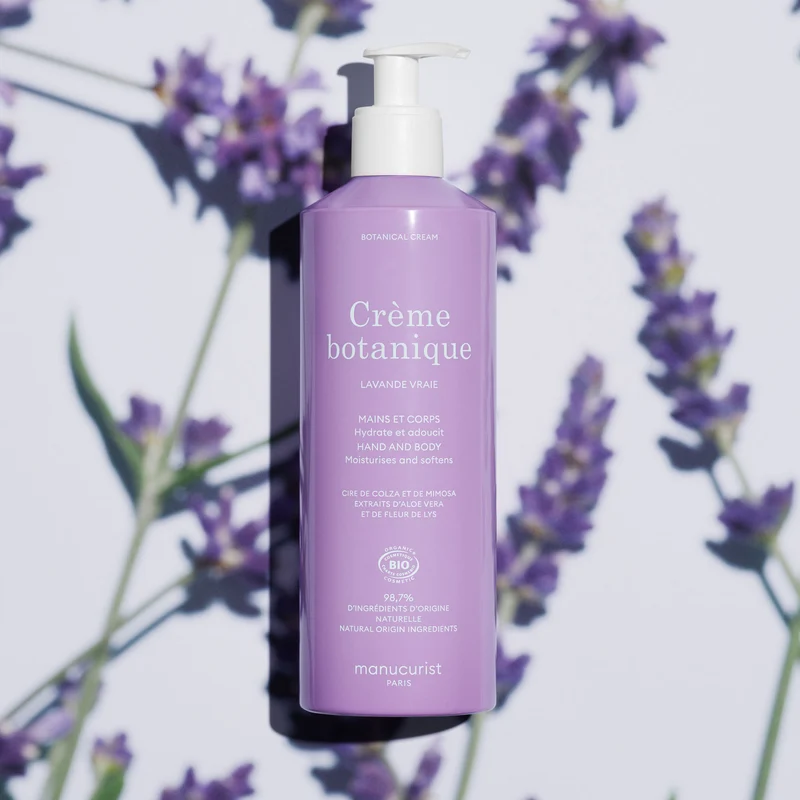 Crème botanique Parfum Lavande Vraie - Cosmos Organic - 500ml