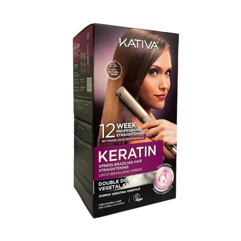 Kativa Keratin Liscio Brasiliano Xpress Trattamento con Cheratina Lisciante