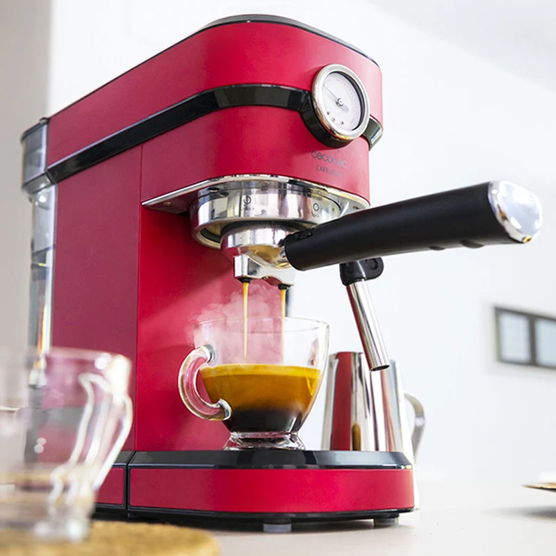 Macchina da caffè espresso manuale Cecotec Cafelizzia 790 Shiny Pro 1,2 L 20 bar 1350W Rossa 1,2 L
