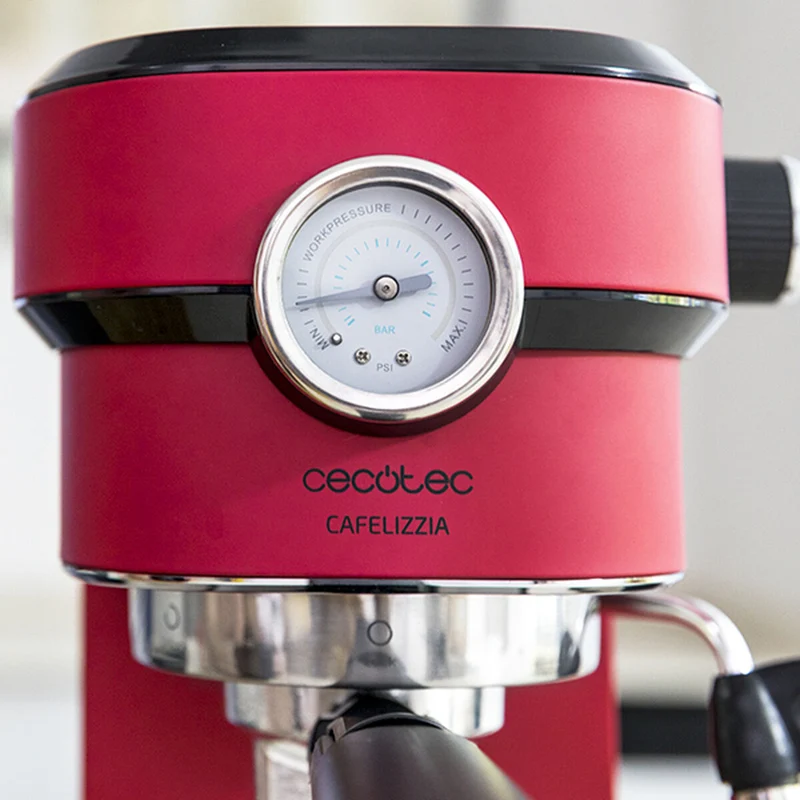 Macchina da caffè espresso manuale Cecotec Cafelizzia 790 Shiny Pro 1,2 L 20 bar 1350W Rossa 1,2 L