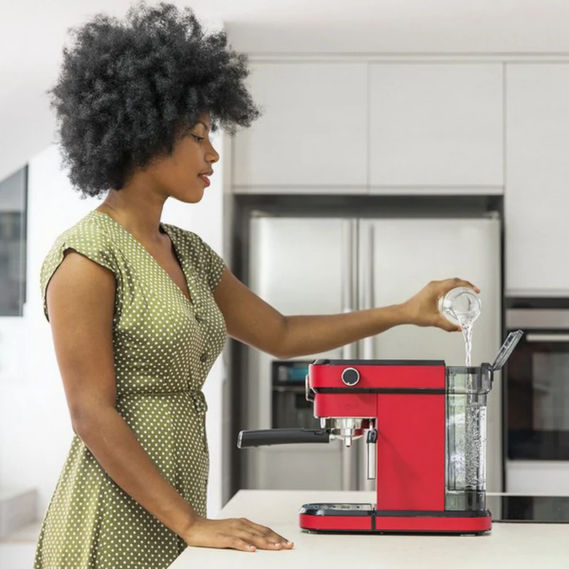 Macchina da caffè espresso manuale Cecotec Cafelizzia 790 Shiny Pro 1,2 L 20 bar 1350W Rossa 1,2 L