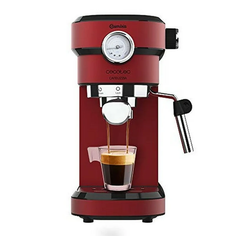 Macchina da caffè espresso manuale Cecotec Cafelizzia 790 Shiny Pro 1,2 L 20 bar 1350W Rossa 1,2 L