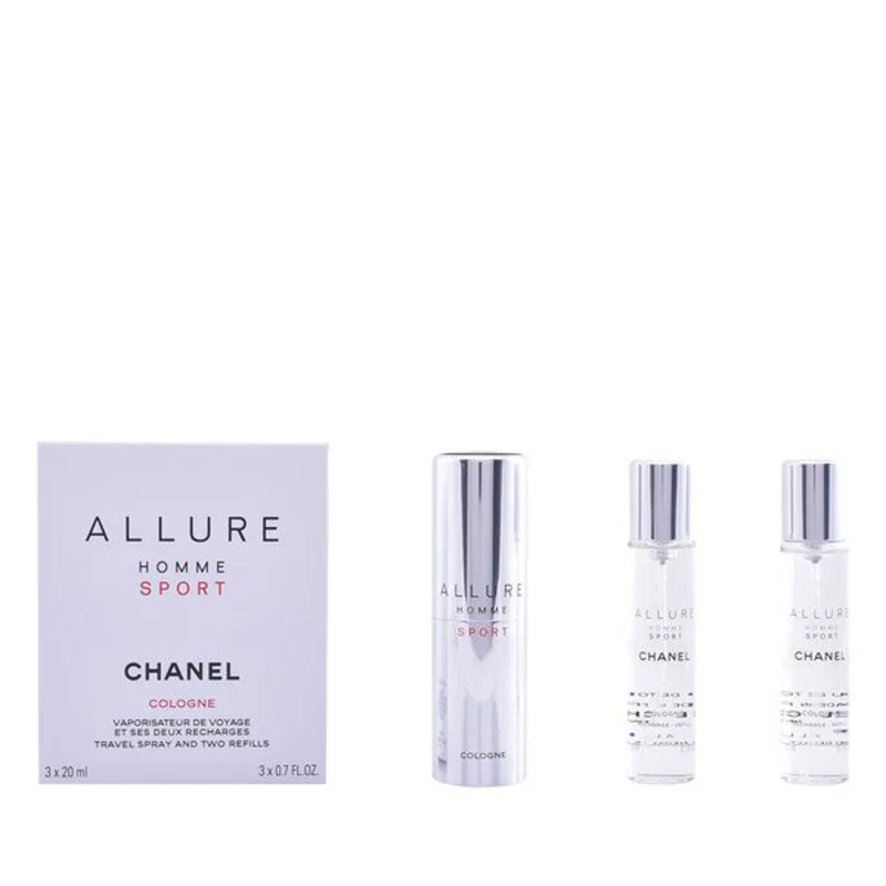 Profumo da uomo Allure Homme Sport Colonia Chanel 3145891233001 EDC (3 pz) Allure Homme Sport Colonia 20 ml