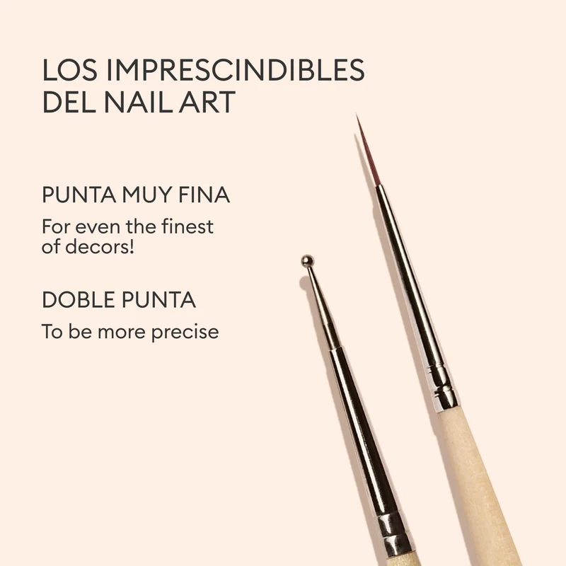 Duo Dotting Tool & Pinceau Nail Art Liner