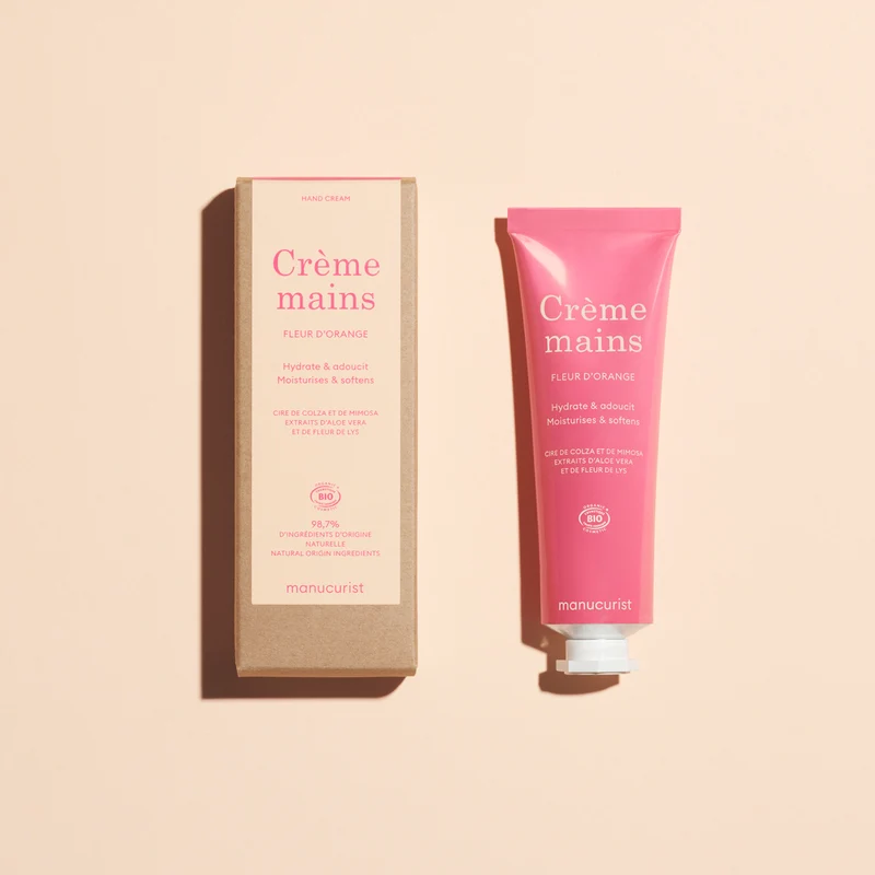 Crème Mains Parfum Fleur d'Orange - Cosmos Organic