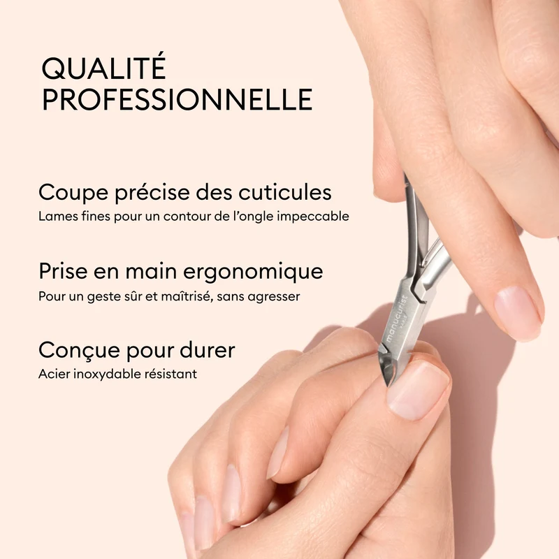 Pince à envies et cuticules