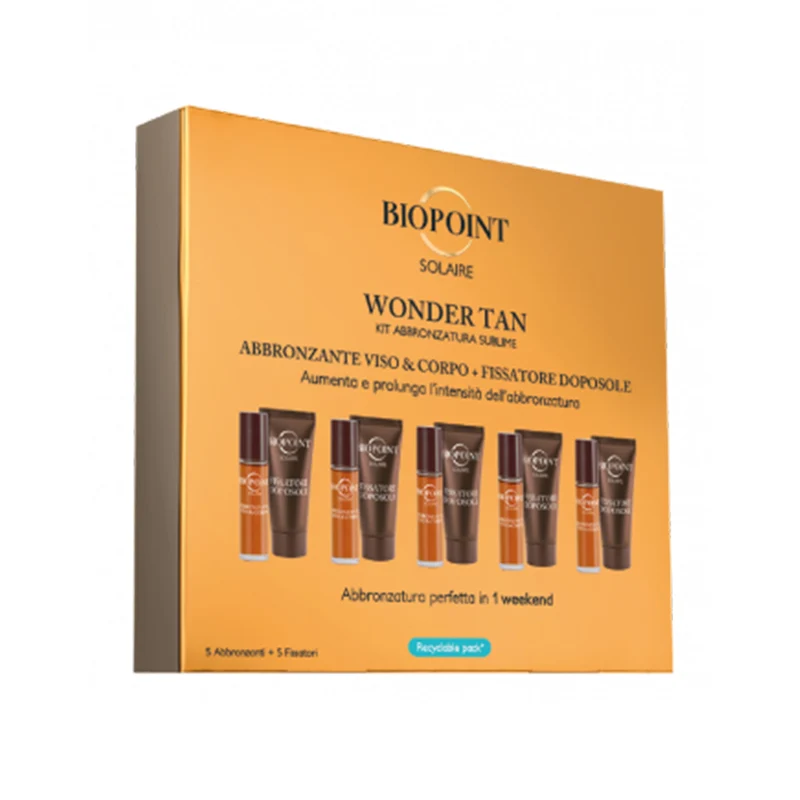 BIOPOINT SOLARI Wonder Tan Kit Abbronzatura Sublime