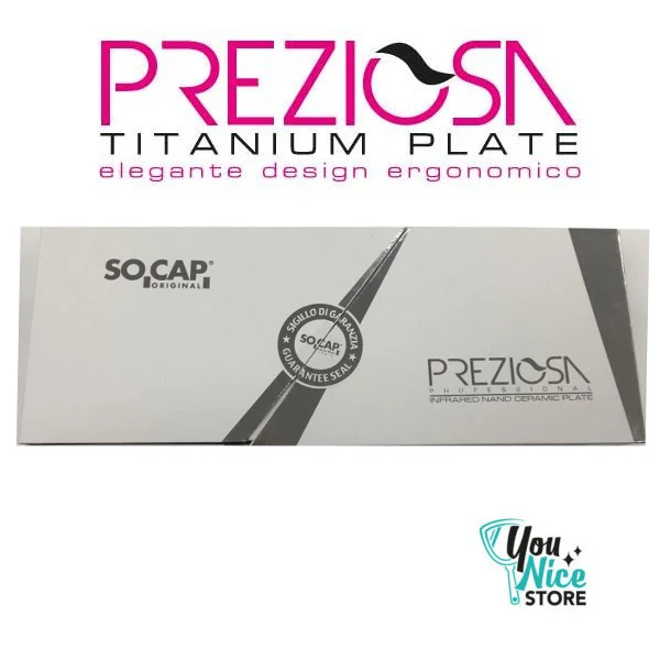 Piastra capelli professionale lisciante PREZIOSA SOCAP