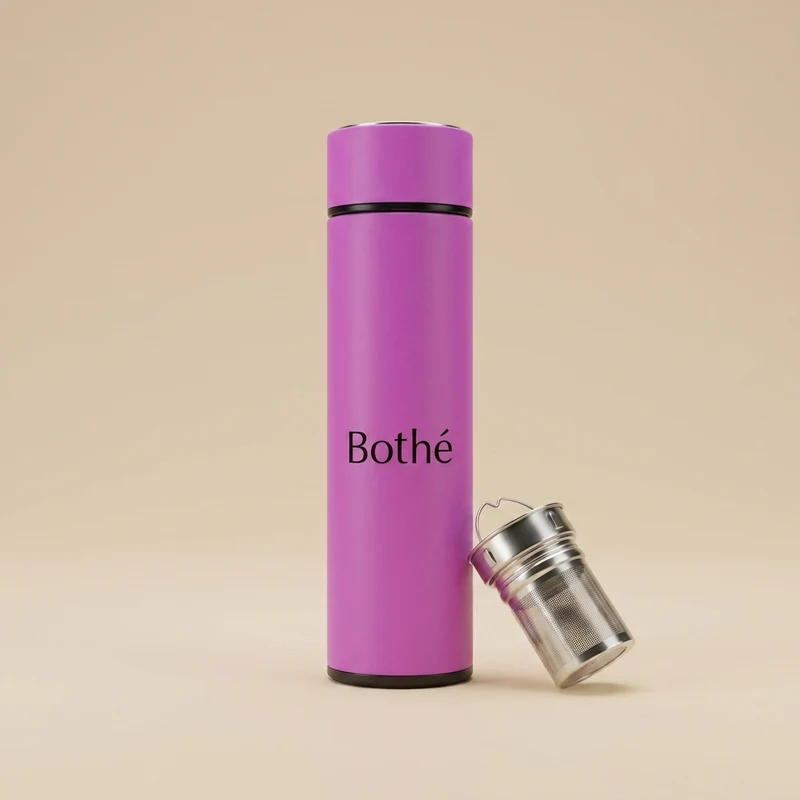 Thermos ROSA da 500 ml (con filtro per il tè)