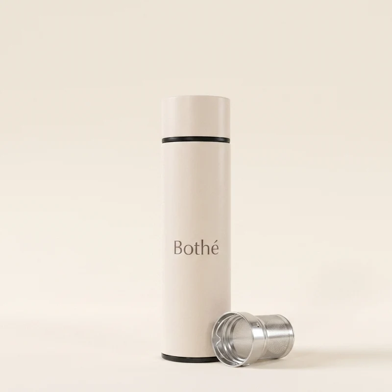 Thermos BEIGE da 500 ml (con filtro per il tè)