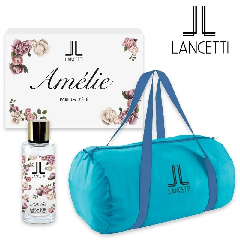 Lancetti parfum d'Etè AMELIE pour Femme 200 ml + Borsone