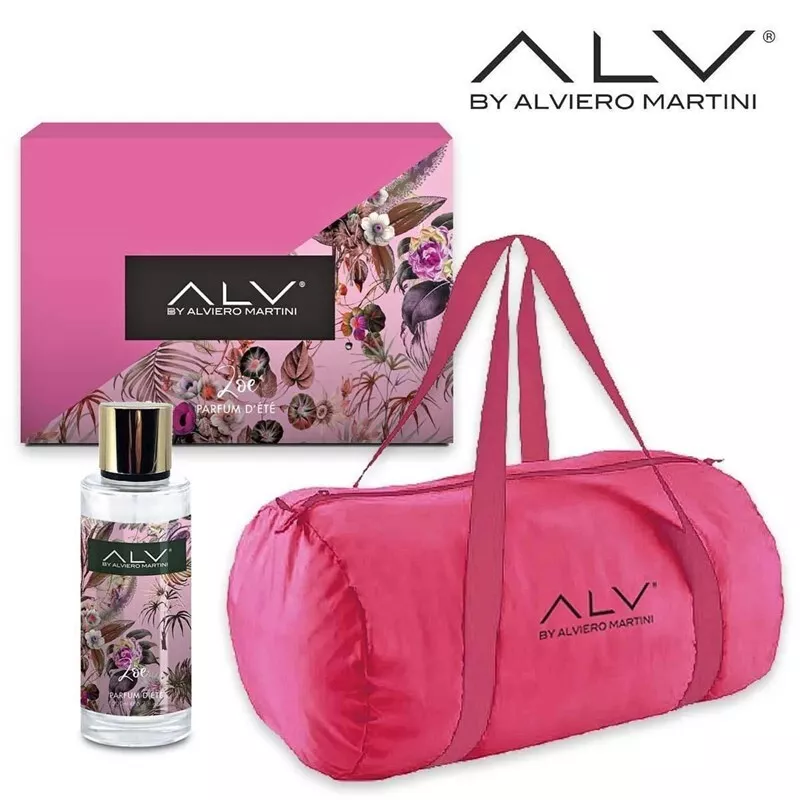 ALV Parfum d'Etè ZOE pour Femme 200 ml + Borsone