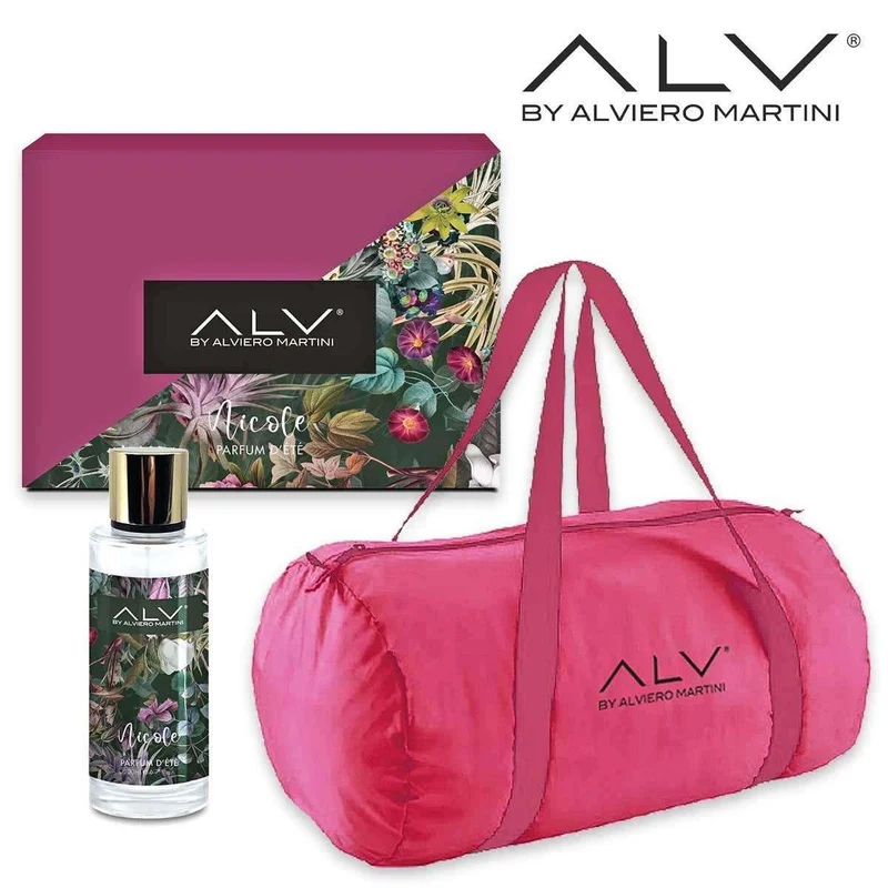 ALV Parfum d'Etè NICOLE pour Femme 200 ml + Borsone