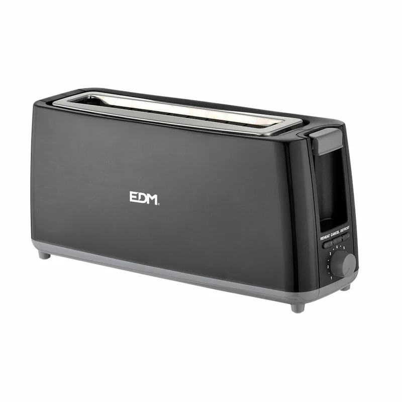 Tostapane EDM 07798 Nero Design 900 W Lungo