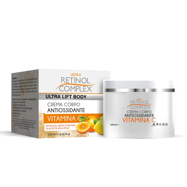 Ultra Retinol Complex Crema Corpo Antiossidante Vitamina C 250ML