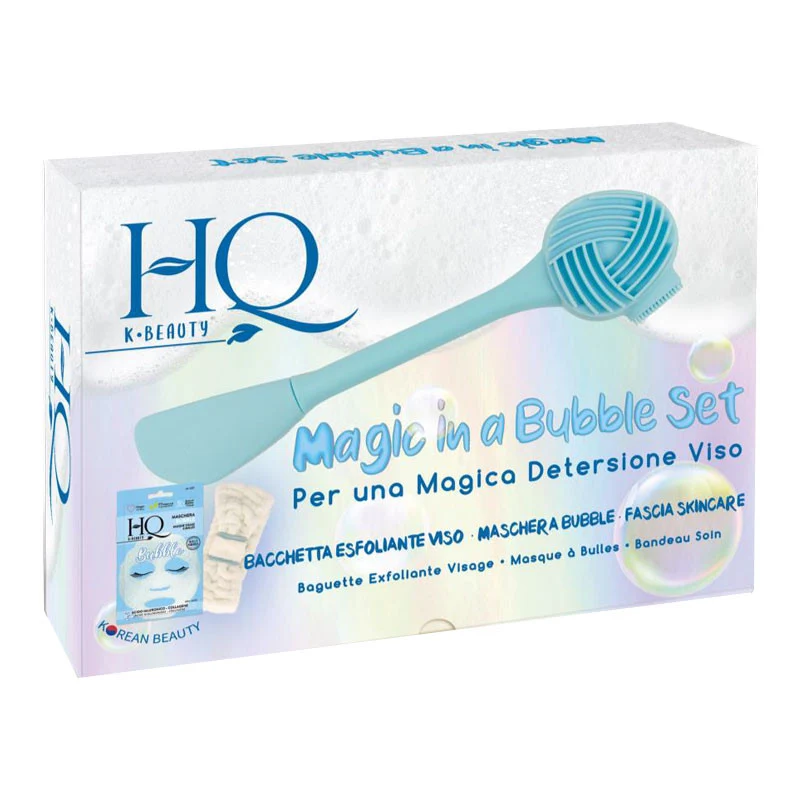 HQ KIT BACCHETTA ESFOLIANTE MASCHERA VISO FASCIA