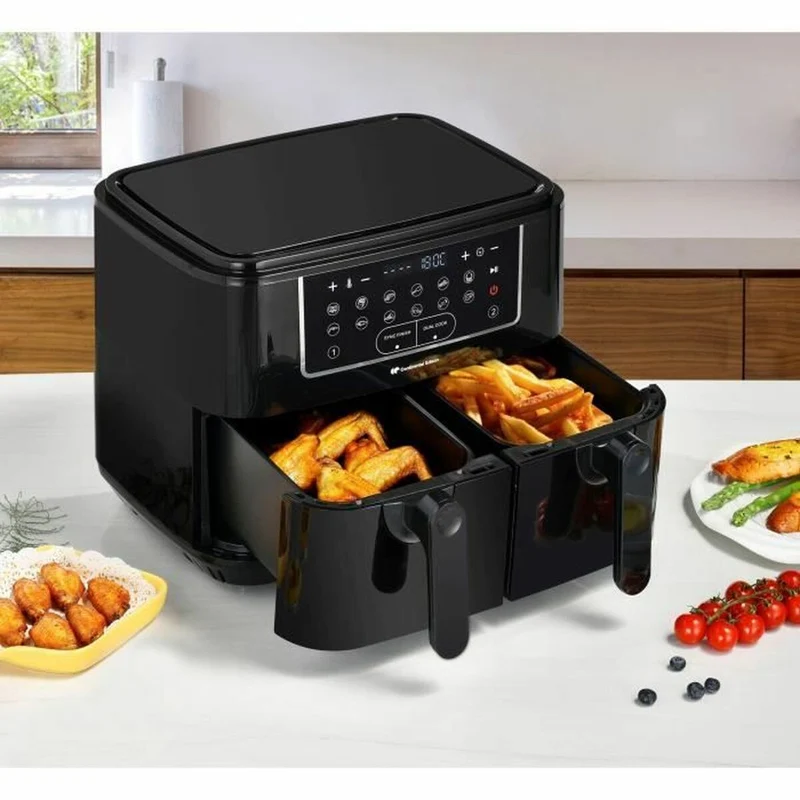 Friggitrice ad aria Continental Edison Nera 2400 W 9 L