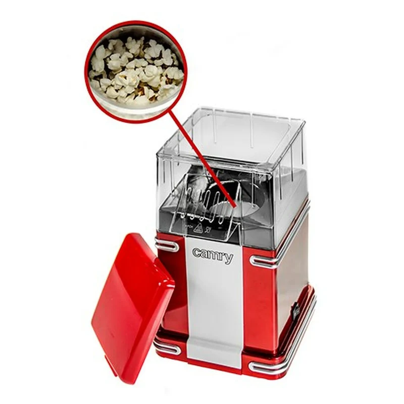 Macchina per Popcorn Adler CR 4480 Bianco Rosso