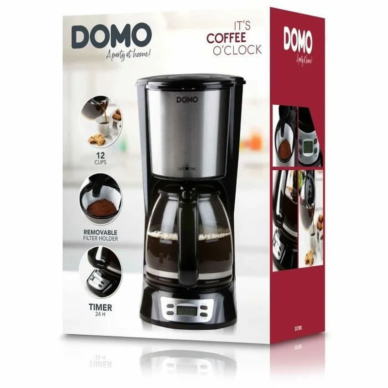 Macchina per caffè americano DOMO DO708K Nero 1000 W