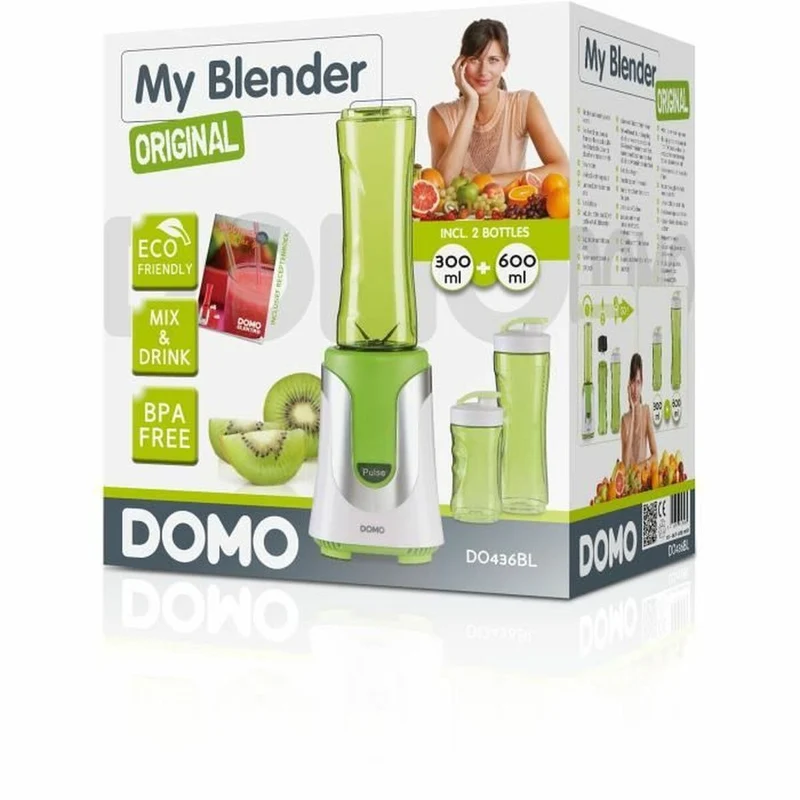Frullatore a tazza DOMO DO436BL Verde 600 ml