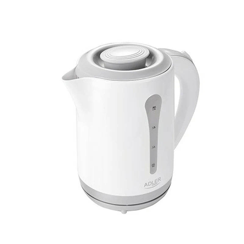 Bollitore Adler AD 1244 Plastica Bianca 2200 W 2,5 L