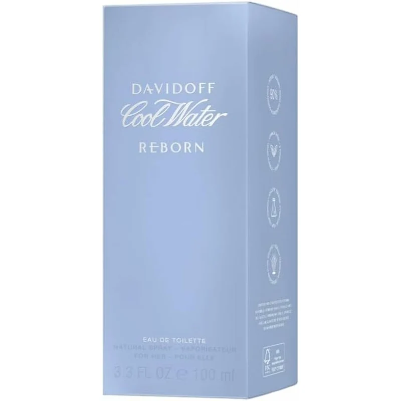 Profumo Donna Davidoff COOL WATER WOMAN REBORN EDT 100 ml