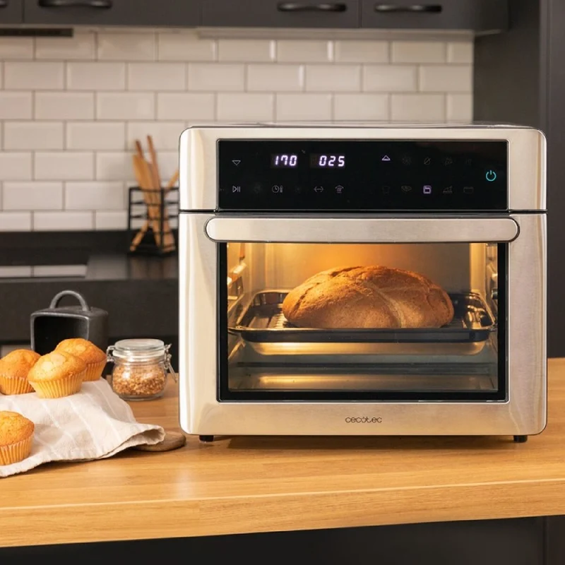 Forno a Convezione Cecotec Bake&Fry 3000 Steel Touch